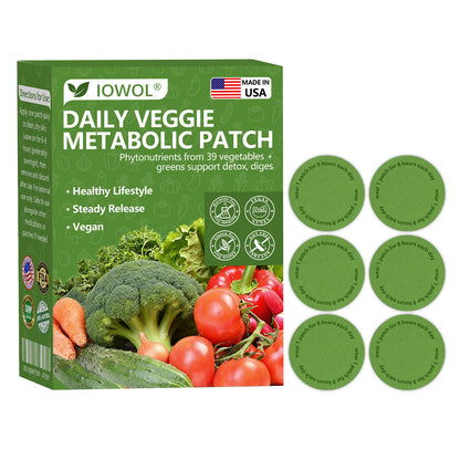 us🥦𝐎𝐟𝐟𝐢𝐜𝐢𝐚𝐥 𝐒𝐭𝐨𝐫𝐞 | 𝐈𝐎𝐖𝐎𝐋® 𝐃𝐚𝐢𝐥𝐲 𝐕𝐞𝐠𝐞𝐭𝐚𝐛𝐥𝐞 𝐌𝐞𝐭𝐚𝐛𝐨𝐥𝐢𝐜 𝐏𝐚𝐭𝐜𝐡 𝐮𝐬𝐞𝐬 𝐨𝐫𝐠𝐚𝐧𝐢𝐜 𝐯𝐞𝐠𝐞𝐭𝐚𝐛𝐥𝐞 𝐞𝐱𝐭𝐫𝐚𝐜𝐭𝐬 𝐚𝐧𝐝 𝐩𝐡𝐲𝐭𝐨𝐧𝐮𝐭𝐫𝐢𝐞𝐧𝐭𝐬 𝐟𝐫𝐨𝐦 𝟑𝟗 𝐯𝐞𝐠𝐞𝐭𝐚𝐛𝐥𝐞𝐬 + 𝐠𝐫𝐞𝐞𝐧𝐬 𝐭𝐨 𝐬𝐮𝐩𝐩𝐨𝐫𝐭 𝐝𝐞𝐭𝐨𝐱, 𝐝𝐢𝐠𝐞𝐬𝐭𝐢𝐨𝐧 & 𝐦𝐞𝐭𝐚𝐛𝐨𝐥𝐢𝐜 𝐫𝐞𝐬𝐞𝐭, 𝐚𝐧𝐝 𝐛𝐨𝐨𝐬𝐭 𝐞𝐧𝐞𝐫𝐠𝐲 𝐟𝐨𝐫 𝐚𝐥𝐥-𝐝𝐚𝐲 𝐰𝐞𝐥𝐥𝐧𝐞𝐬𝐬.