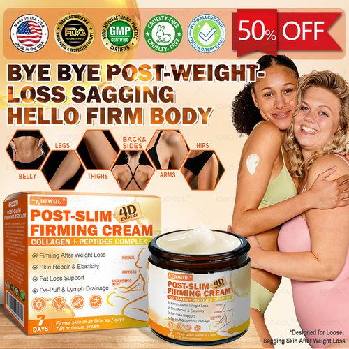 us 𝐎𝐟𝐟𝐢𝐜𝐢𝐚𝐥 𝐒𝐭𝐨𝐫𝐞 | 𝐈𝐎𝐖𝐎𝐋® 𝐏𝐨𝐬𝐭-𝐒𝐥𝐢𝐦 𝐅𝐢𝐫𝐦𝐢𝐧𝐠 𝐂𝐫𝐞𝐚𝐦 𝐰𝐢𝐭𝐡 𝐆𝐇𝐊-𝐂𝐮, 𝐀𝐫𝐠𝐢𝐫𝐞𝐥𝐢𝐧𝐞 & 𝐌𝐚𝐭𝐫𝐢𝐱𝐲𝐥 𝟑𝟎𝟎𝟎, 𝐜𝐨𝐥𝐥𝐚𝐠𝐞𝐧 𝐩𝐞𝐩𝐭𝐢𝐝𝐞𝐬 𝐚𝐧𝐝 𝐬𝐤𝐢𝐧-𝐟𝐢𝐫𝐦𝐢𝐧𝐠 𝐚𝐜𝐭𝐢𝐯𝐞𝐬 𝐭𝐨 𝐭𝐚𝐫𝐠𝐞𝐭 𝐥𝐨𝐨𝐬𝐞, 𝐬𝐚𝐠𝐠𝐢𝐧𝐠 𝐬𝐤𝐢𝐧 𝐚𝐟𝐭𝐞𝐫 𝐰𝐞𝐢𝐠𝐡𝐭 𝐥𝐨𝐬𝐬.