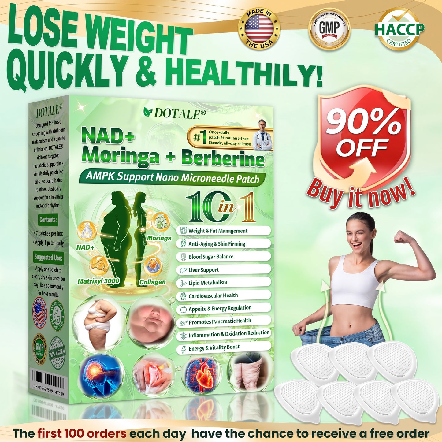 2026 New & Upgraded: 90% OFF ✅ 𝑫𝑶𝑻𝑨𝑳𝑬® Lymphatic Drainage Slimming Nan